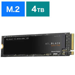 WD Black SN750 NVMe WDS400T3X0C