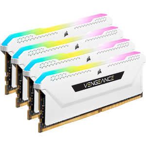 Corsair CMH32GX4M4D3600C18W [DDR4 PC4 28800 8GB ] 4枚