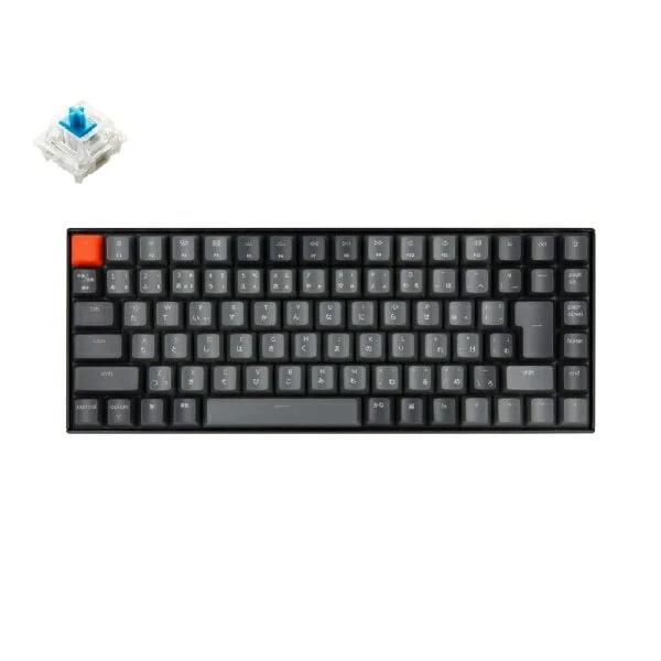K2 Wireless Mechanical Keyboard K2/V2-87-WHT-Blue-JP-rev 青軸