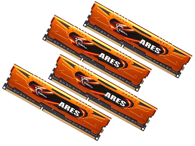 G.Skill F3 1333C9Q 16GAO [DDR3 PC3 10600 4GB ] 4枚