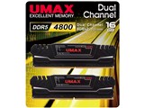 UMAX UM DDR5D 4800 16GHS [DDR5 PC5 38400 8GB ] 2枚