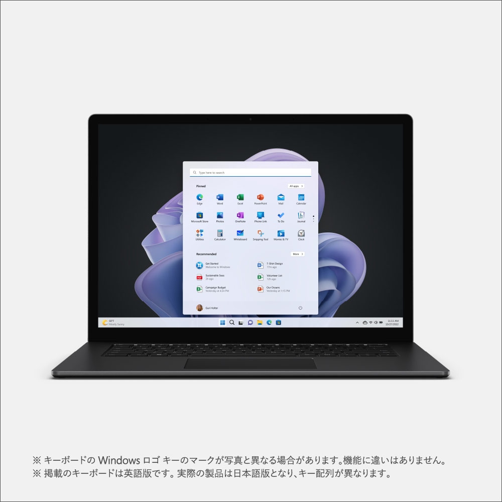 Surface Laptop 5 RKL-00019 　 15型 Microsoft Office Home and Business 2021 