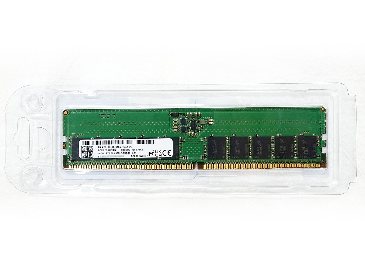Micron MTC20C2085S1EC48BA1R [DDR5 PC5 38400 32GB ECC] 