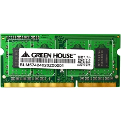 グリーンハウス GH DNT1600 4GH [SODIMM DDR3 PC3 12800 4GB] 