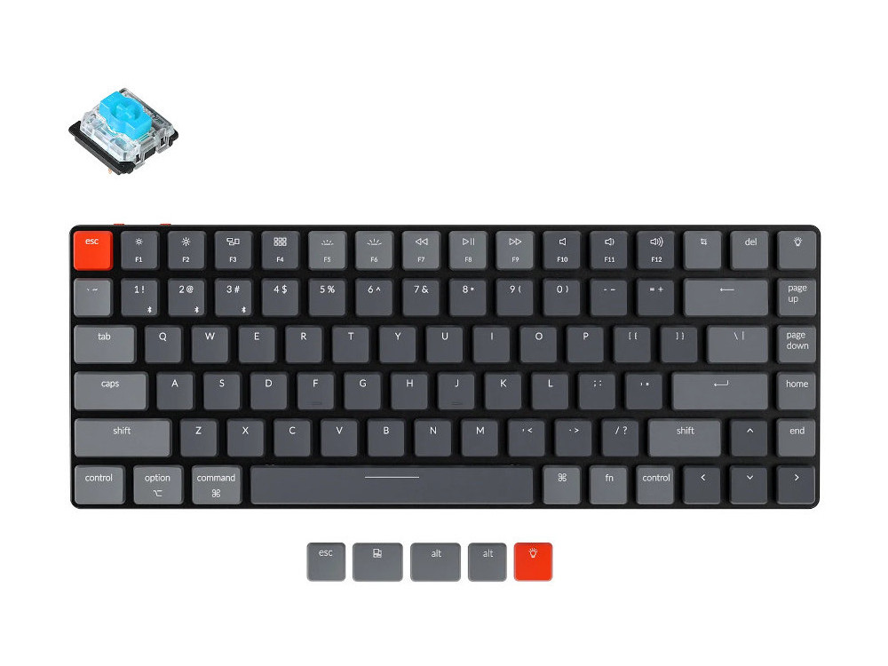 K3 Wireless Mechanical Keyboard V2 RGB K3-B2-US 青軸