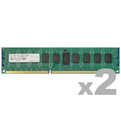 ADTEC ADS10600D R4GDW [DDR3 PC3 10600 4GB ECC Registered] 2枚
