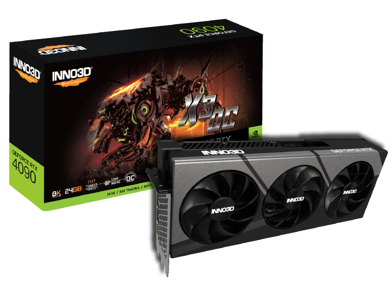 Inno3D GeForce RTX 4090 X3 OC N40903-246XX-18332989 