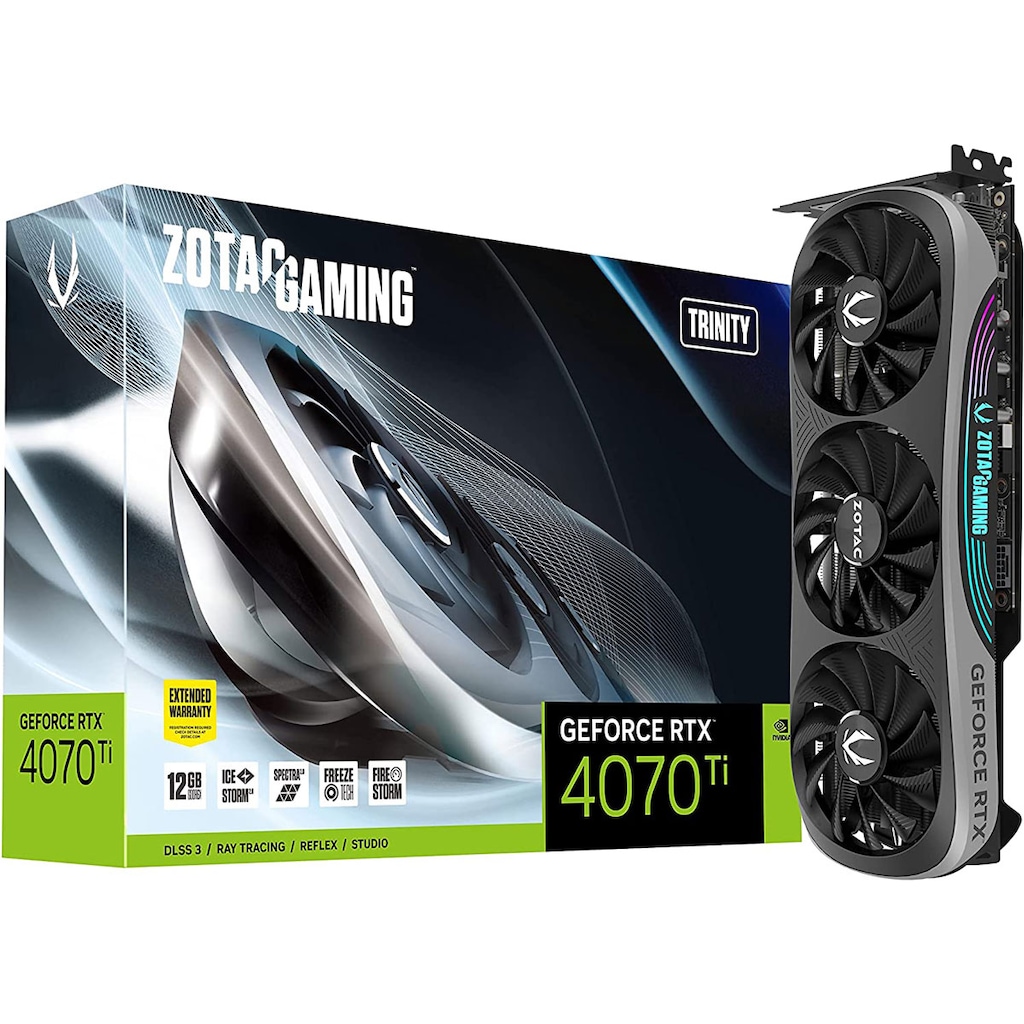ZOTAC ZOTAC GAMING GeForce RTX 4070 Ti Trinity ZT-D40710D-10P 