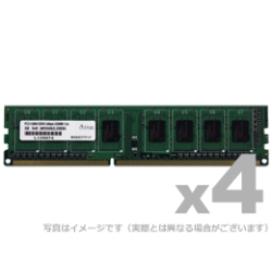 ADTEC ADS12800D H4G4 [DDR3 PC3 12800 4GB ] 4枚
