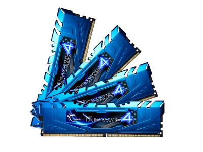 G.Skill F4 2400C15Q 16GRB [DDR4 PC4 19200 4GB ] 4枚
