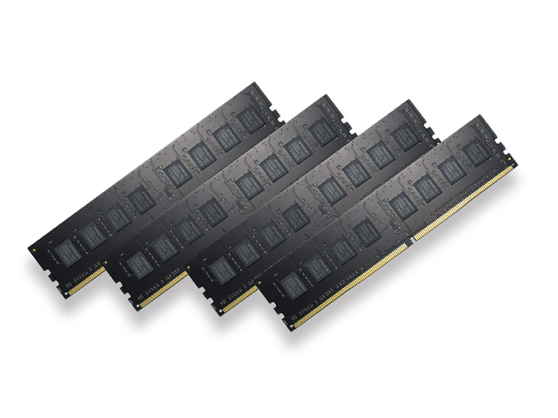 G.Skill F4 2400C15Q 32GNT [DDR4 PC4 19200 8GB ] 4枚
