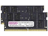 CENTURY MICRO CB32GX2 SOD4U2666 [SODIMM DDR4 PC4 21300 32GB ] 2枚