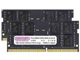 CENTURY MICRO CB32GX2 SOD4U3200 [SODIMM DDR4 PC4 25600 32GB ] 2枚