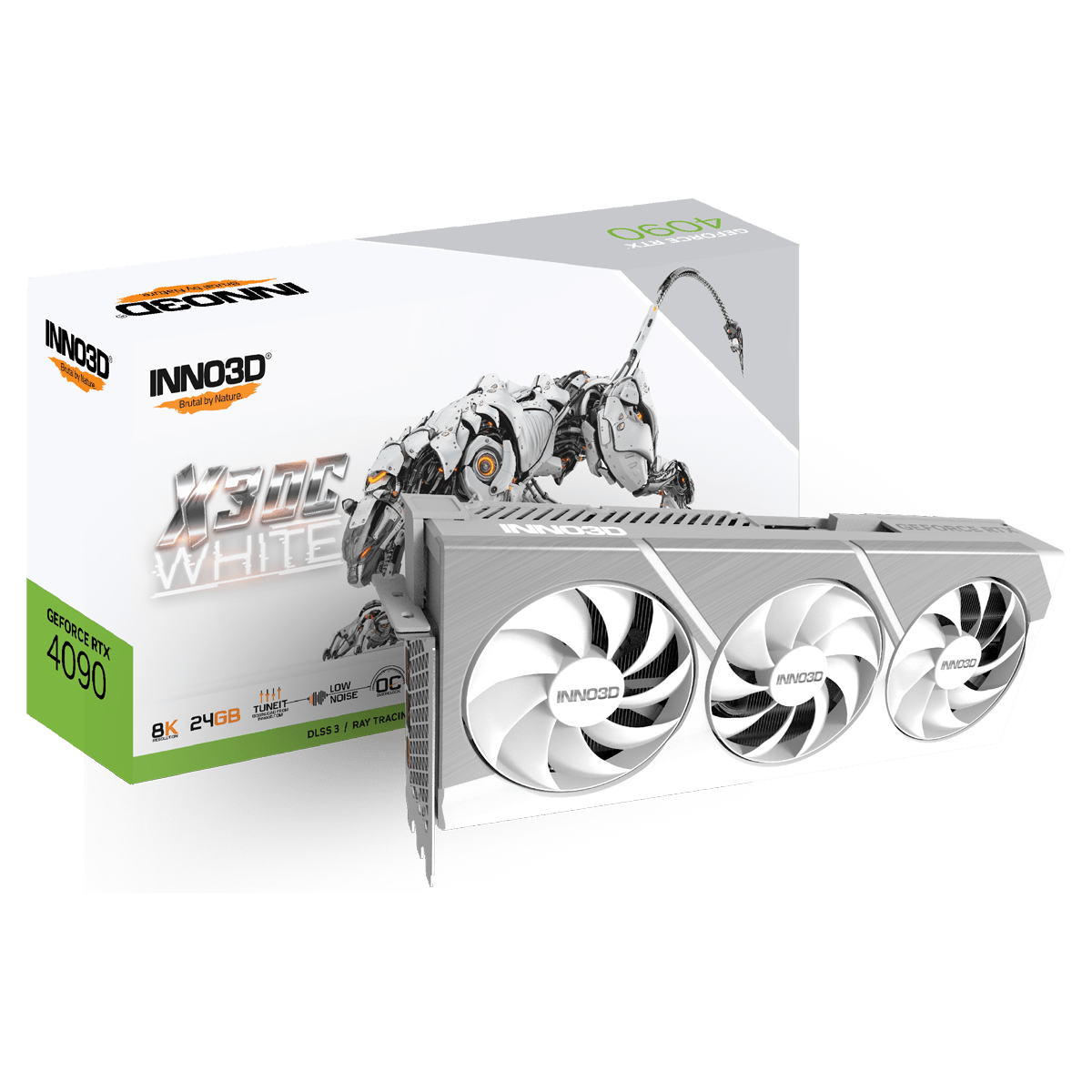 Inno3D GeForce RTX 4090 X3 OC WHITE N40903-246XX-18333259 