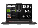 TUF Gaming A15 FA507XV FA507XV-R9R4060 [メカグレー] 　 15.6型 