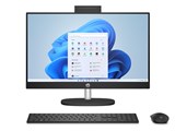HP All-in-One 24-cr0003jp アドバンスモデル [ジェットブラック] 7 7730U 