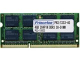 プリンストン PDN3 1333 4G [SODIMM DDR3 PC3 10600 4GB] 