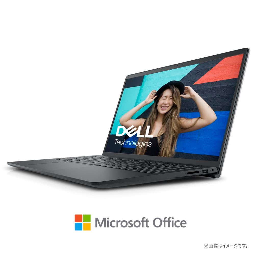 Inspiron 15 3520 NI345-DNHBBC [カーボンブラック] 　 15.6型 Microsoft Office Home and Business 2021 