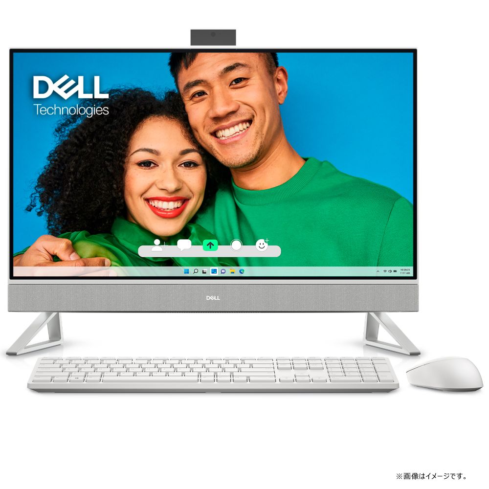 Inspiron 27 7720 オールインワン AI779T-DNLWC [パールホワイト] 1355U SSD：512GB