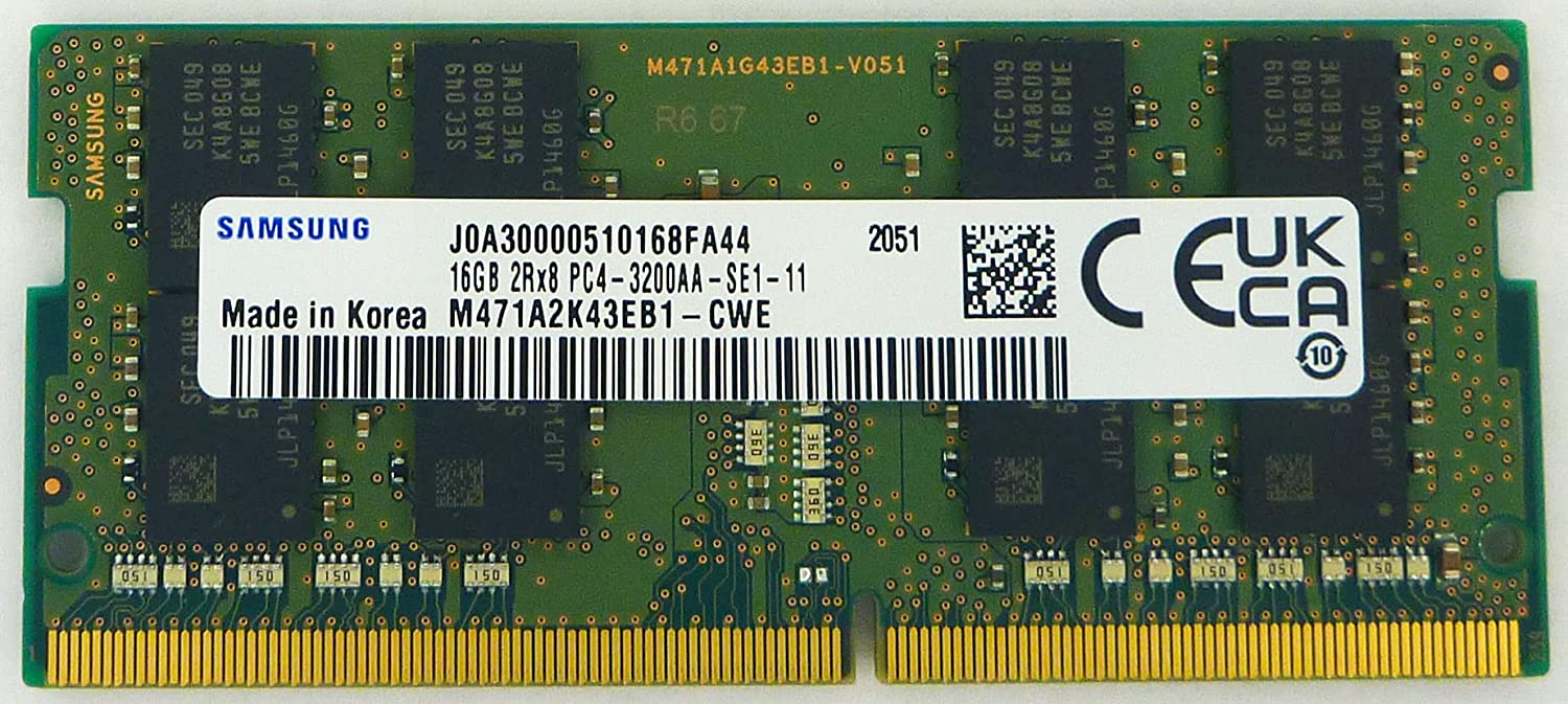 サムスン M471A2K43EB1 CWE [SODIMM DDR4 PC4 25600 16GB] 