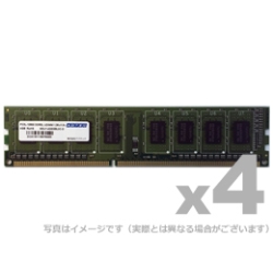 ADTEC ADS12800D L8G4 [DDR3L PC3L 12800 8GB ] 4枚
