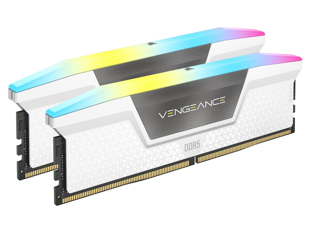 Corsair CMH32GX5M2B6000C36W [DDR5 PC5 48000 16GB ] 2枚