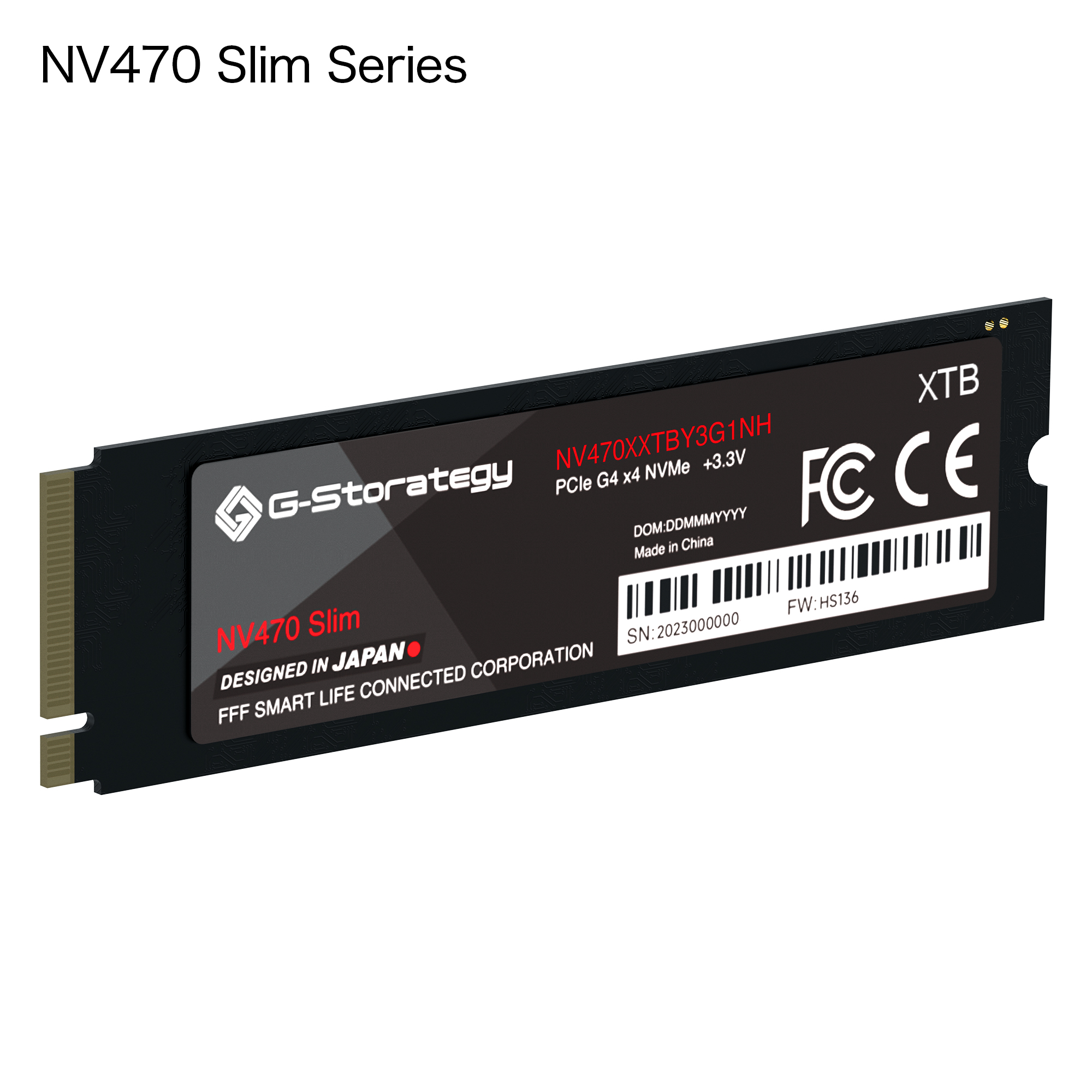 G-Storategy NV470 Slim NV47002TBY3G1NH