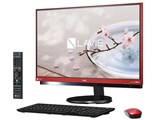 LAVIE Desk All-in-one DA770 GAR PC-DA770GAR [ラズベリーレッド] 7500U D：3TB