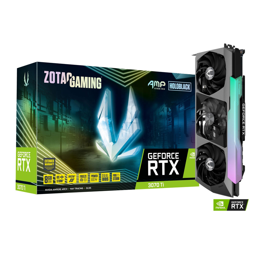ZOTAC ZOTAC GAMING GeForce RTX 3070 Ti AMP Extreme Holo ZT-A30710B-10P 