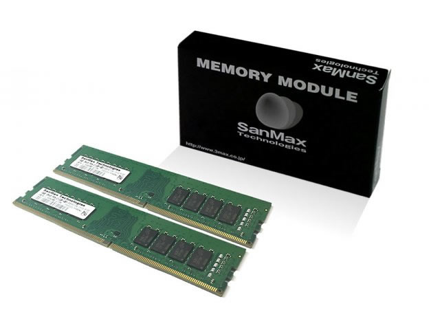 サンマックス SMD4 U32G88H 32AA D [DDR4 PC4 25600 16GB ] 2枚