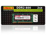 UMAX UM SODDR2S 800 2G [SODIMM DDR2 PC2 6400 2GB] 