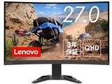 Lenovo G27qc-30 QHD 66F4GAC2JP [27インチ ブラック]