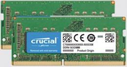 crucial CT2K16G4S24AM [SODIMM DDR4 PC4 19200 16GB Mac] 2枚