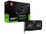 MSI GeForce RTX 4060 Ti 8G VENTUS 2X BLACK E1 OC 