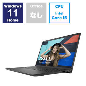 Inspiron 15 3520 NI355-EHLBC [カーボンブラック] 　 15.6型 Office無し 