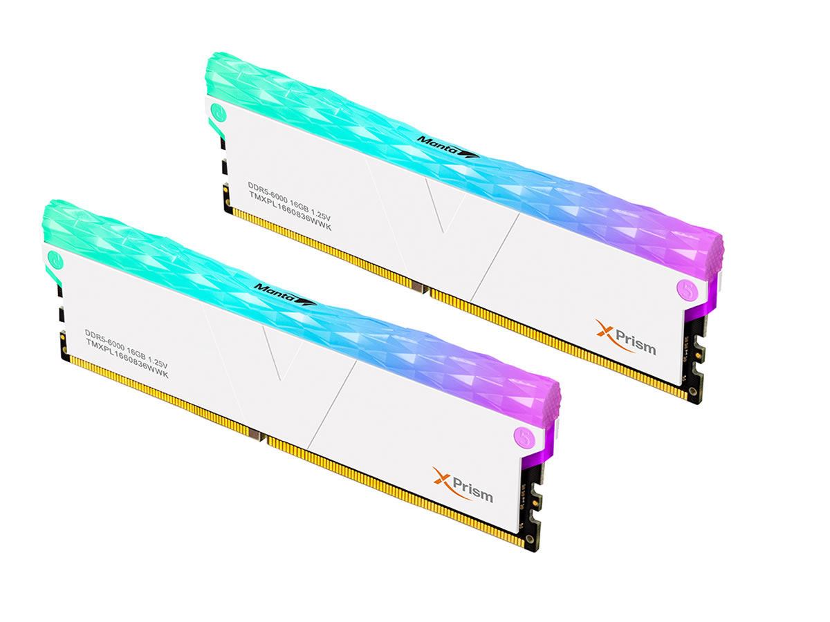 V-Color TMXPL4864832WWK [DDR5 PC5 51200 48GB ] 2枚