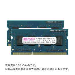 CENTURY MICRO CK4GX2 SOD3U1066H [SODIMM DDR3 PC3 8500 4GB ] 2枚