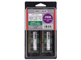 ARCHISS AS 2666D4N 16G MJ(X2) [SODIMM DDR4 PC4 21300 16GB ] 2枚