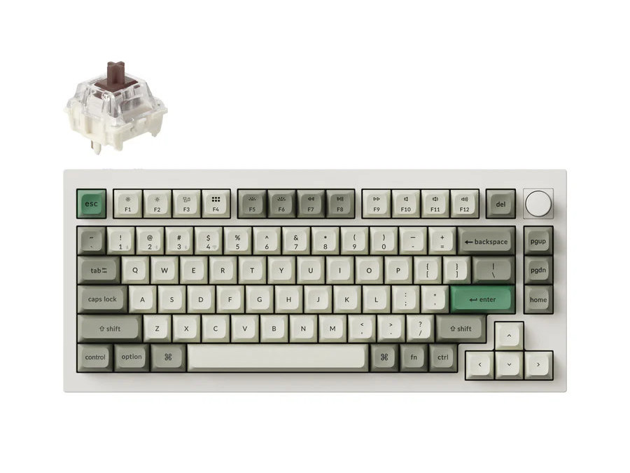 Q1M-P3-US 茶軸 