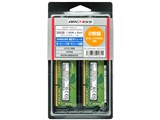ARCHISS AS 3200D4N 16G S(X2) [SODIMM DDR4 PC4 25600 16GB ] 2枚