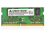 グリーンハウス GH DNF2666 4GB [SODIMM DDR4 PC4 21300 4GB] 