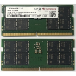 トランセンド TS5600ASE 32G [SODIMM DDR5 PC5 44800 32GB] 