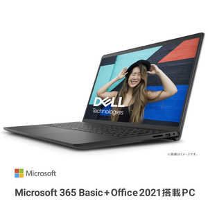 Inspiron 15 3520 NI355B-EWHBNPBC [カーボンブラック] 　 15.6型 Microsoft Office Home and Business 2021 