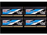 G.Skill F4 2666C19Q 32GRS [SODIMM DDR4 PC4 21300 8GB ] 4枚