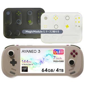 AYANEO 3 AYA3-OL376440-RPR [レトロパワー] 　 7型 Office無し 