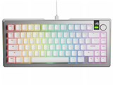 Glorious GMMK 3 PRO 75% Prebuilt Wired Silver US GLO-KB-GMMK3-PRO-75-PB-FOX-W-SIL-US 