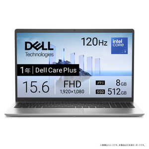 Dell 15 (DC15250) ND25-FWSC [プラチナシルバー] 　 15.6型 Office無し 