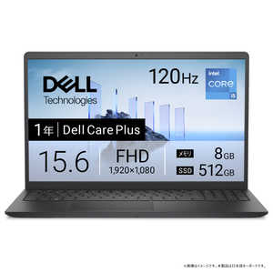 Dell 15 (DC15250) ND45-FWBC [カーボンブラック] 　 15.6型 Office無し 