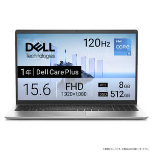 Dell 15 (DC15250) ND45-FWSC [プラチナシルバー] 　 15.6型 Office無し 