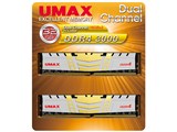 UMAX UM DDR4D 3000 32GBHS [DDR4 PC4 24000 16GB ] 2枚
